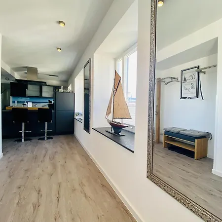 Penthouse Mit Dachterrasse Pier 5.4 Apartament